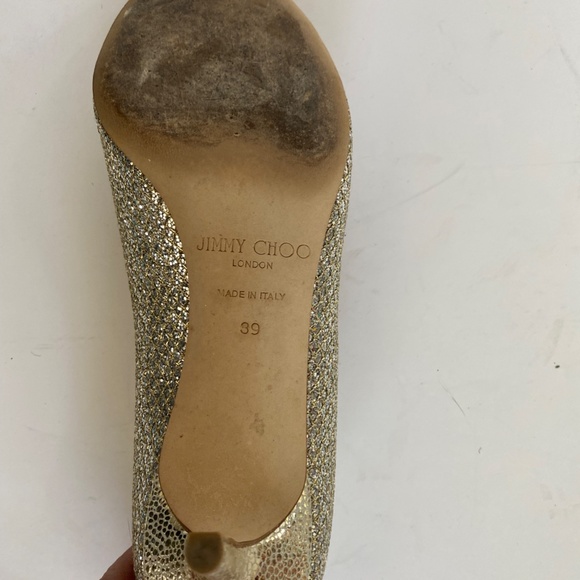 Jimmy Choo Isabel Open Toe Heels - Picture 6 of 9